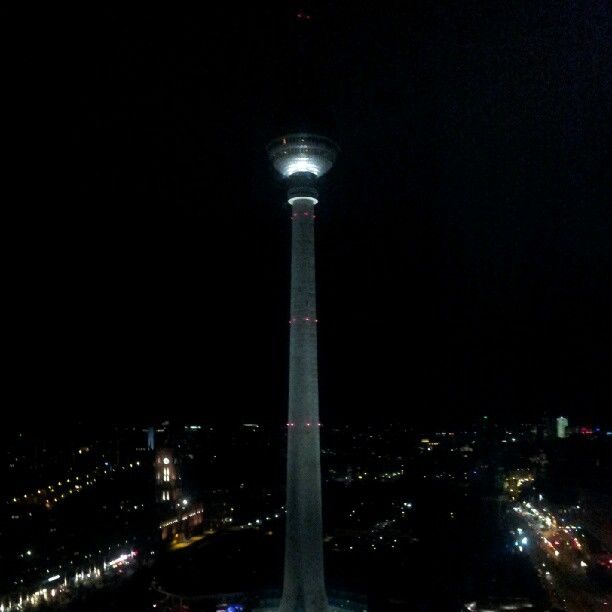 Alexanderplatz at night